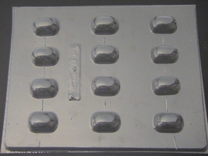 1201 Oblong Fillable Chocolate Hard Candy Candy Mold